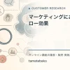 マーケティングにおけるハロー効果を解説するtamatebakoブログのサムネイル